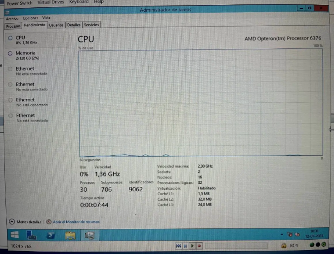 Servidor Hp Dl385 G7