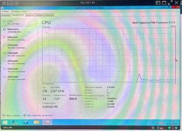 Servidor Hp Dl385p G8