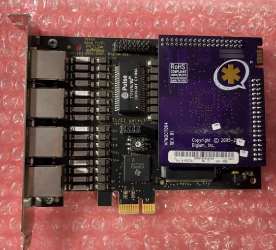 Tarjetas Digium Te420