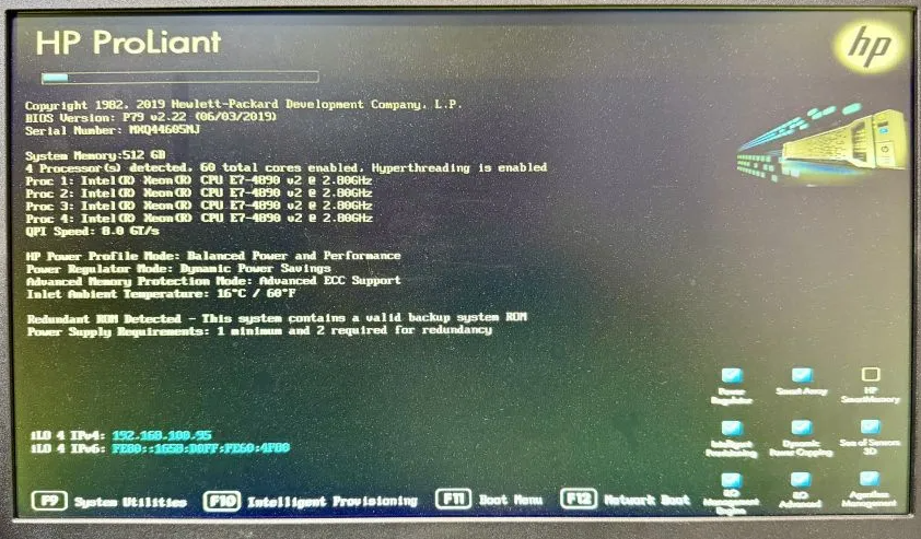 Server Hp Proliant Dl580 Octava Generación