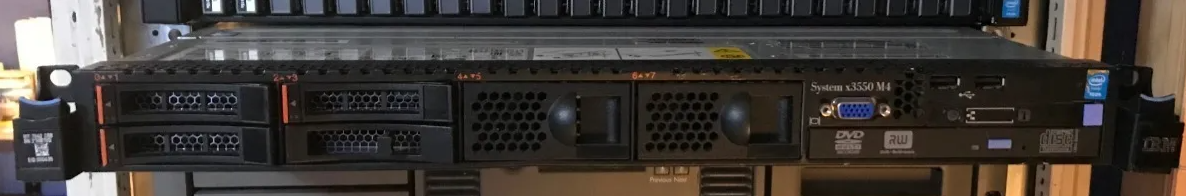 Servidor Ibm X3550 M4 1200 Gb 256 Gb Integrada (REACONDICIONADO)