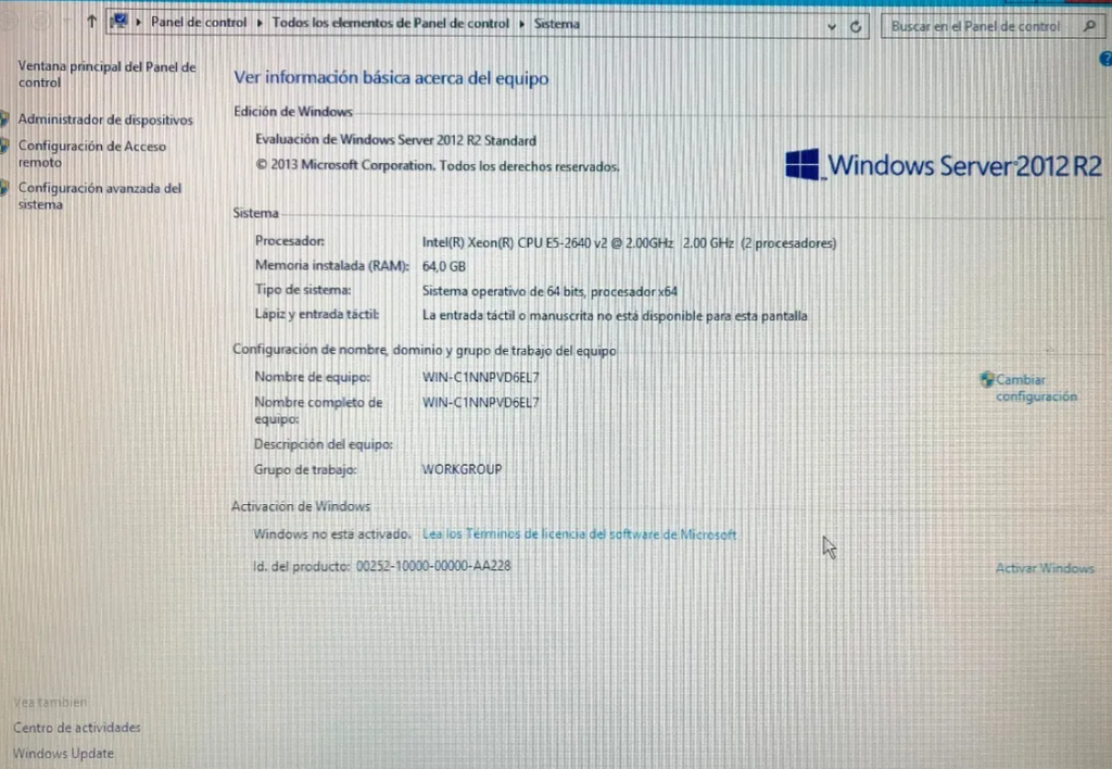 Servidor Ibm X3550 M4 1200 Gb 256 Gb Integrada