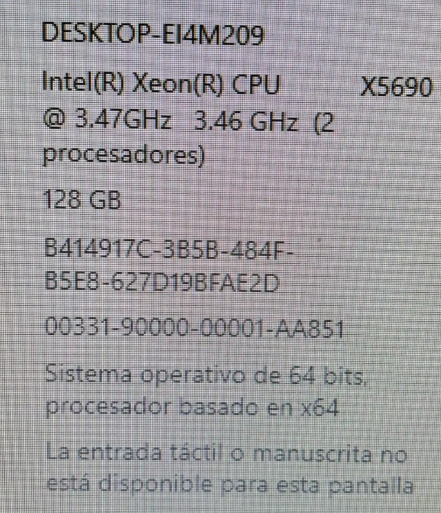 Workstation Dell T7500