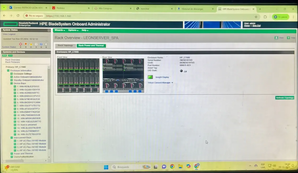 Blade System C7000 G3